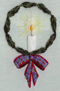 Many Paths, One Light Brazilian embroidery pattern