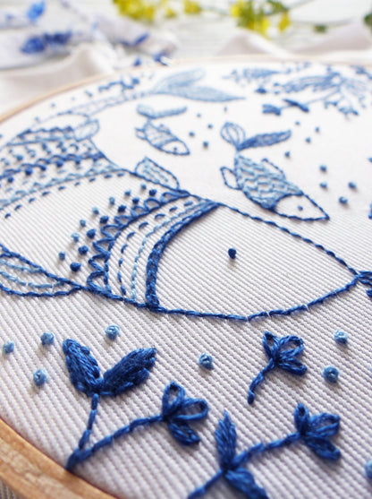 Ocean Princess Embroidery Kit