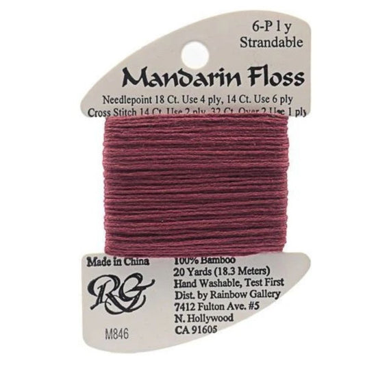 M846 Deep Antique Mauve - Mandarin Floss