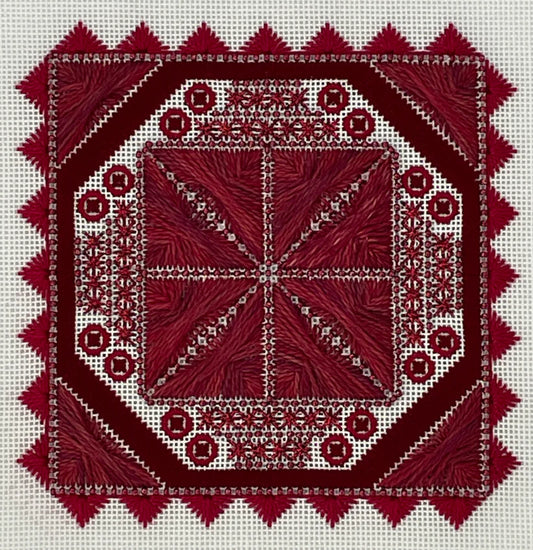 Garnet canvaswork chart