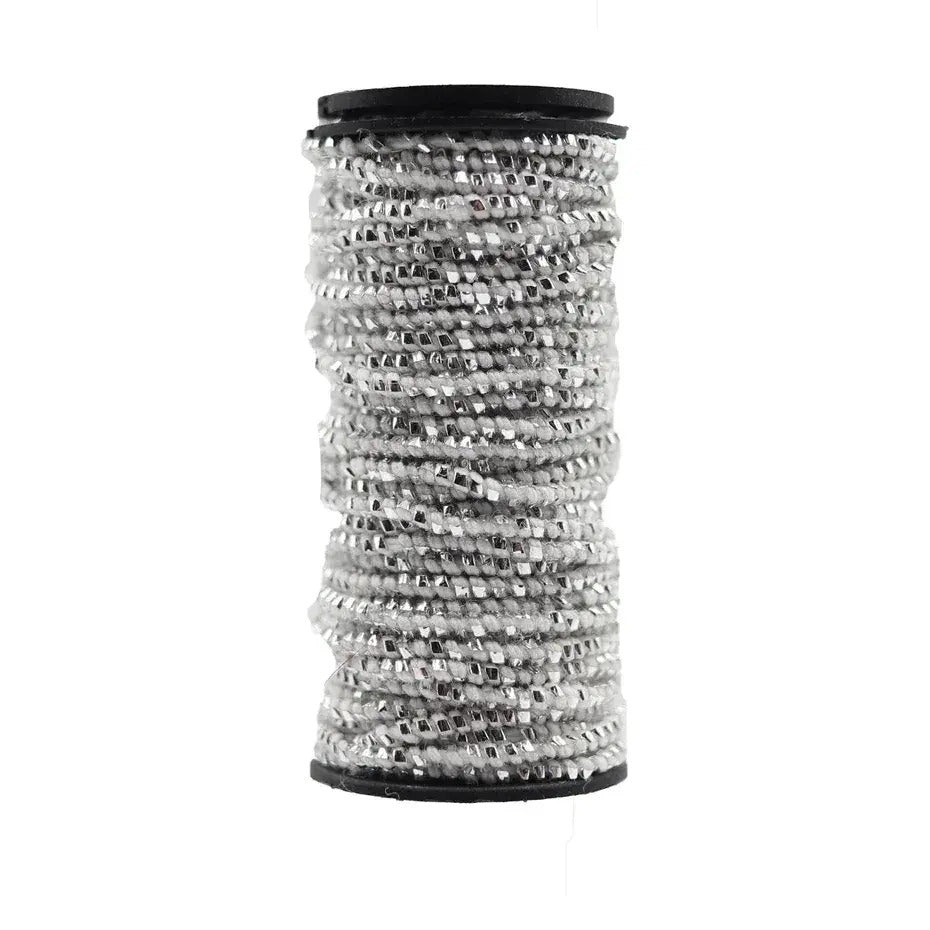 001 Silver Facets metallic thread