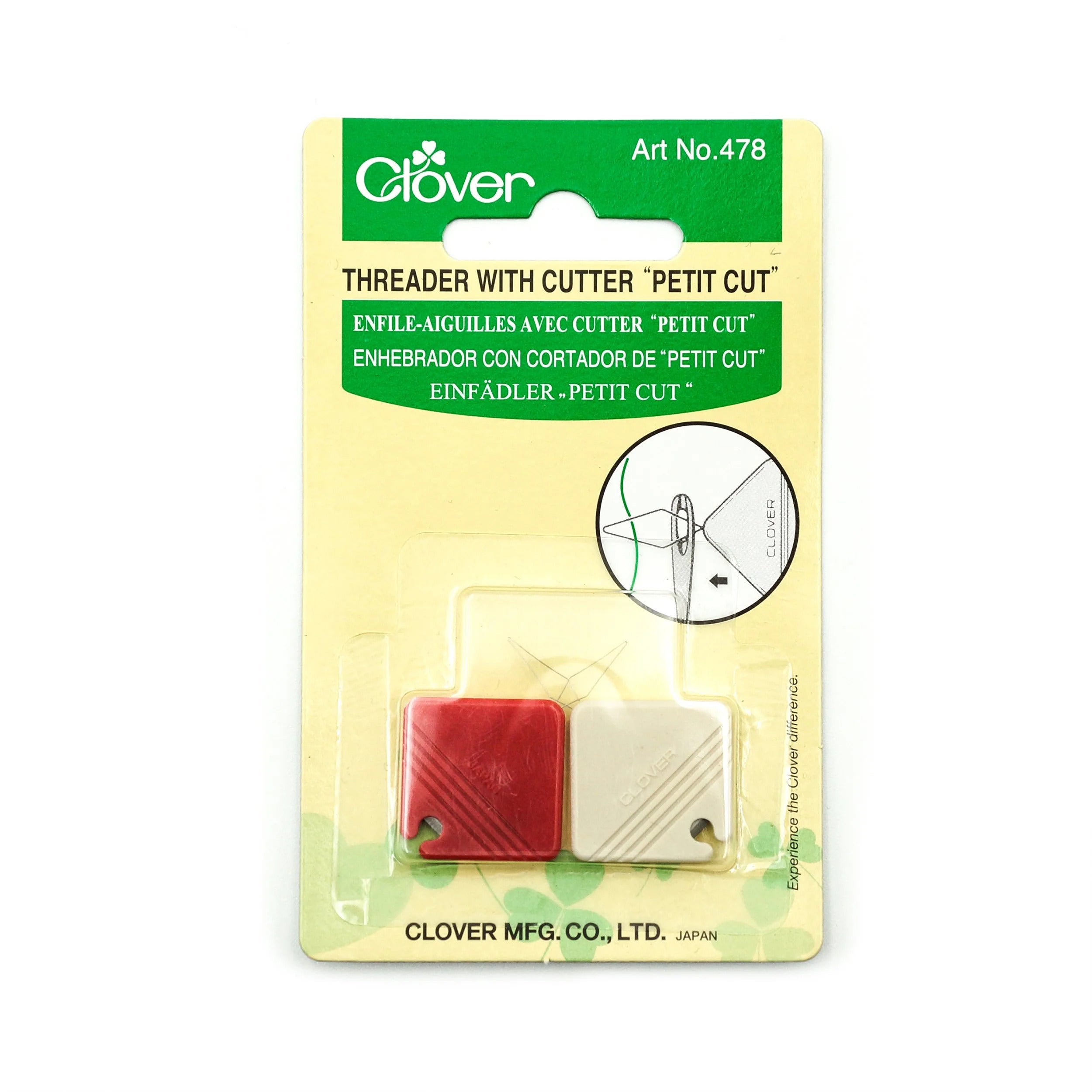 Needle Stitcher Needle Threader with Cutter – The Stitcher's Muse Needleart