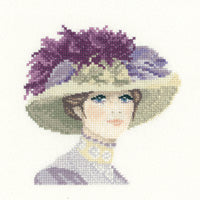 Hannah - John Clayton Elegance Miniature counted cross stitch chart