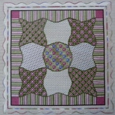 Wavelength canvaswork pattern