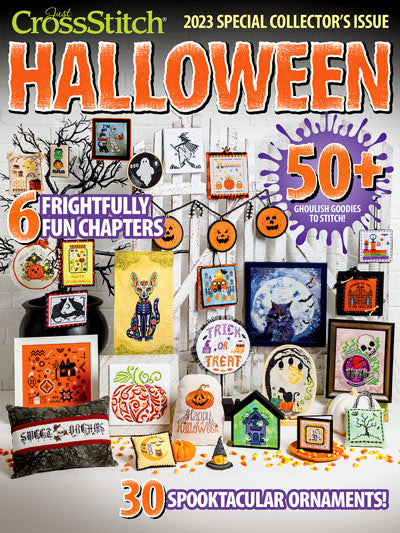 Just Cross Stitch Magazine Special Edition - Hallowe'en Issue