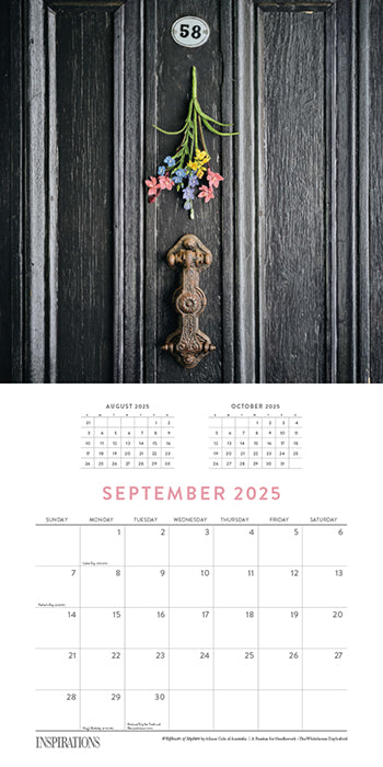 Inspirations Wall Calendar - 2025