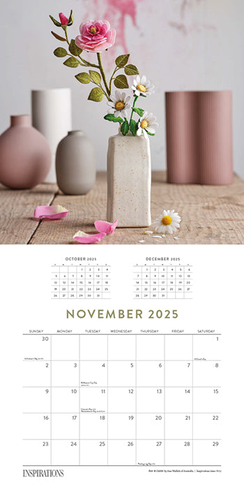 Inspirations Wall Calendar - 2025