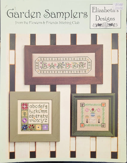 Garden Sampler cross stitch leaflet - consignment