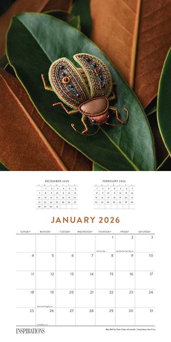 Inspirations Wall Calendar - 2026