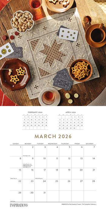 Inspirations Wall Calendar - 2026