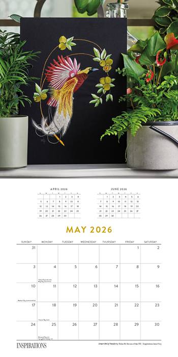 Inspirations Wall Calendar - 2026