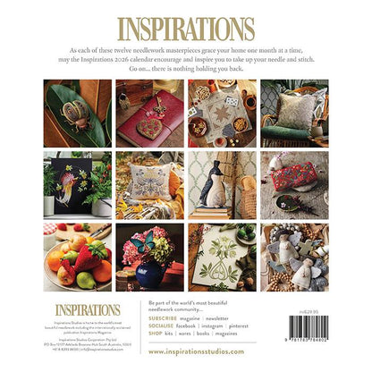 Inspirations Wall Calendar - 2026
