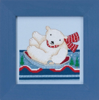 Polar Slide - Mill Hill Polar Opposites counted cross stitch kit