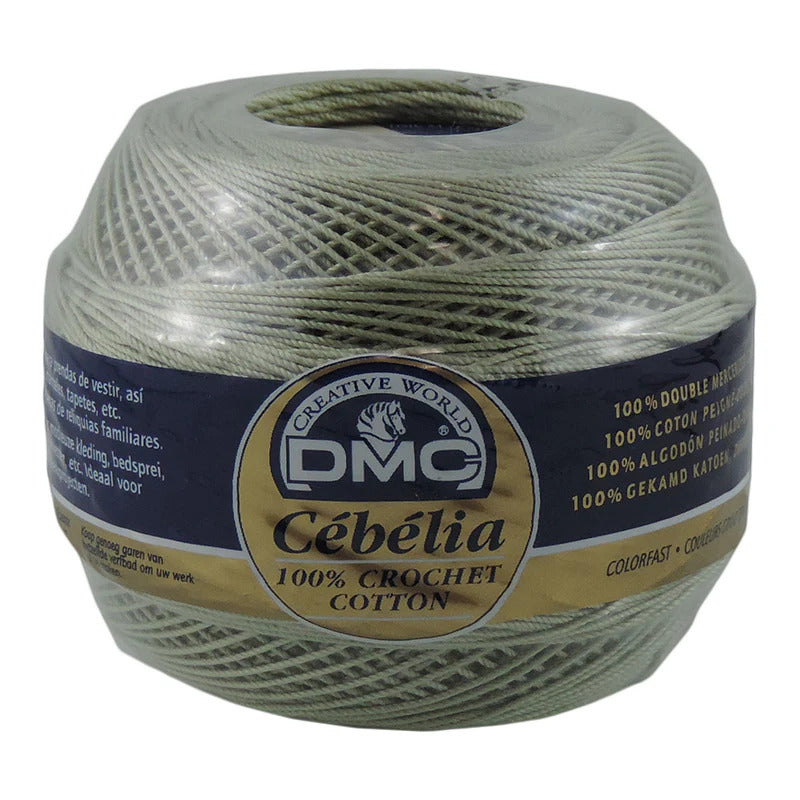 524 Light Fern Green - #10  DMC Cebelia cotton thread