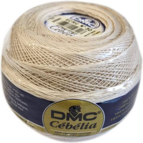 Ecru - #30 DMC Cebelia cotton thread