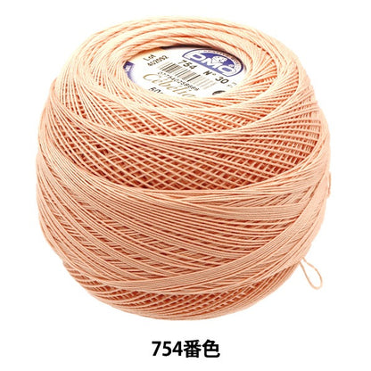 754 Light Peach Flesh - #30 DMC Cebelia cotton thread