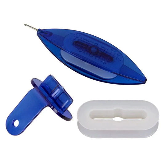 Dreamlit tatting shuttle - Sapphire Pearls