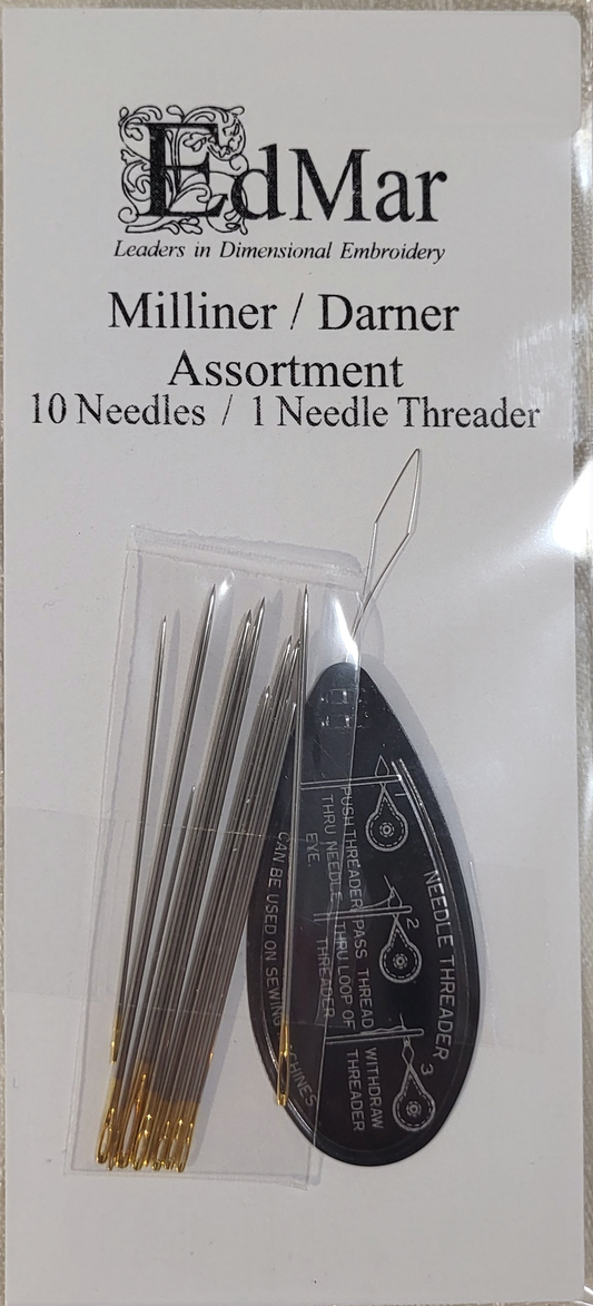 Needle Assortment - Milliner / Darner & Threader