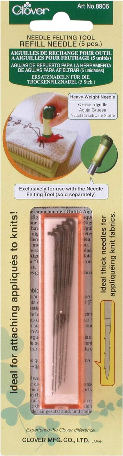 Felting Tool Refill Heavy Weight Needle (5 pc)