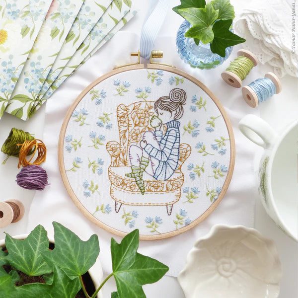 Taking my Time embroidery kit