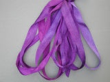 4mm Hand-Dyed Gloriana Silk Ribbon - 025 Purple Night Sky