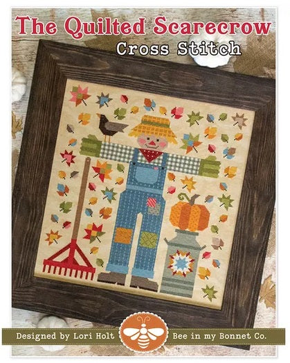 The Quilted Scarecrow counted cross stitch chart