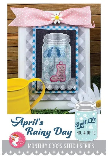 Shelf Life 4 - April's Rainy Day counted cross stitch chart