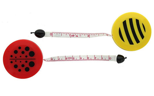 Ladybug or Bee Retractable Tape Measure