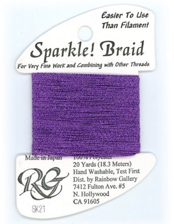 SK21 Purple - Sparkle Braid