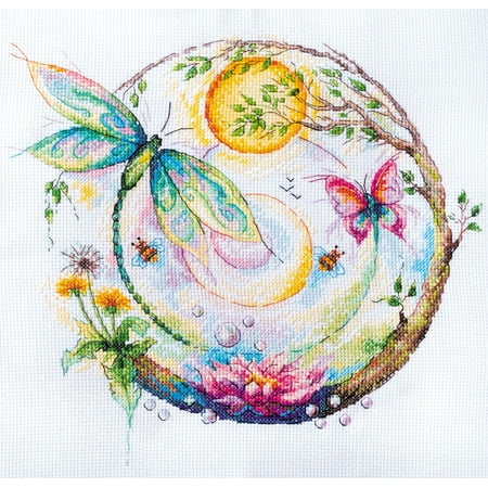 Color Magic counted cross stitch kit