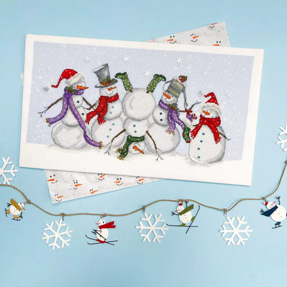 Frosty Frolics counted cross stitch kit