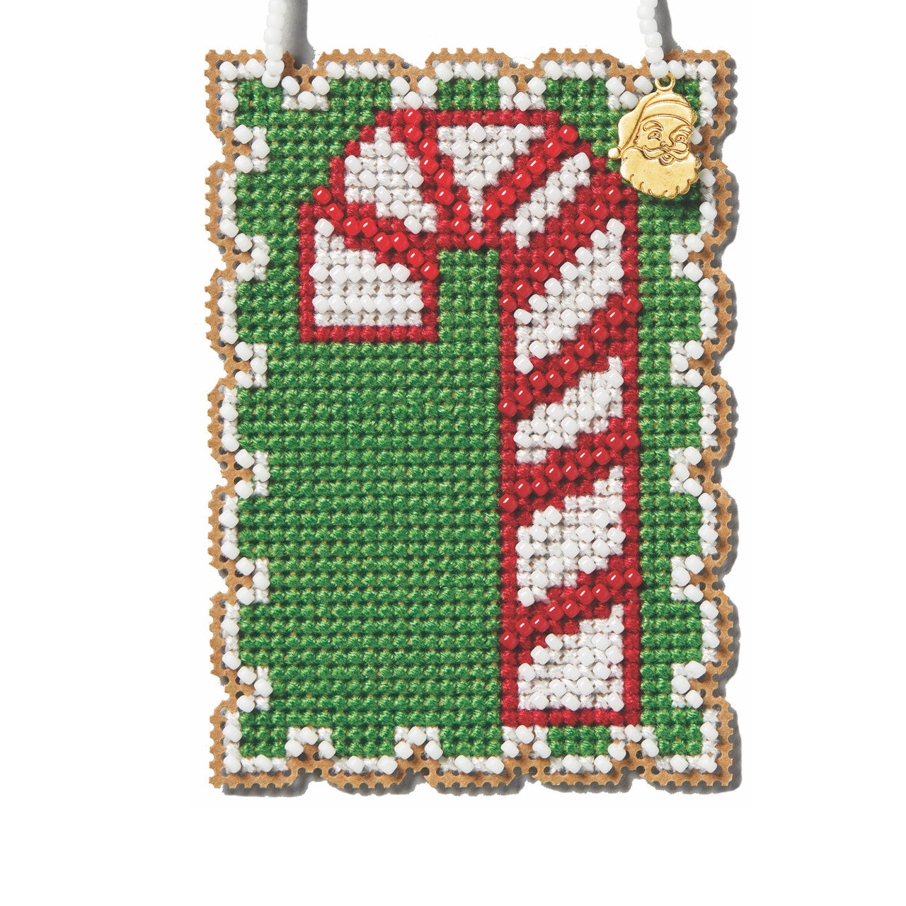 Holiday Stamps - Candy Cane counted cross stitch kit