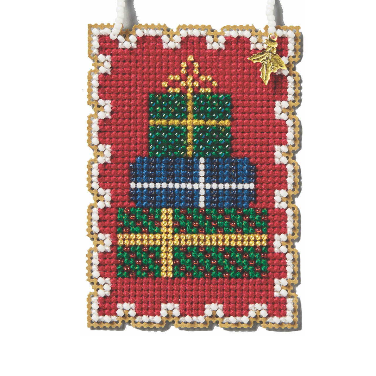 Holiday Stamps - Gifts counted cross stitch kit