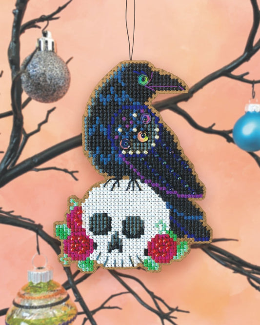 Nevermore counted cross stitch kit