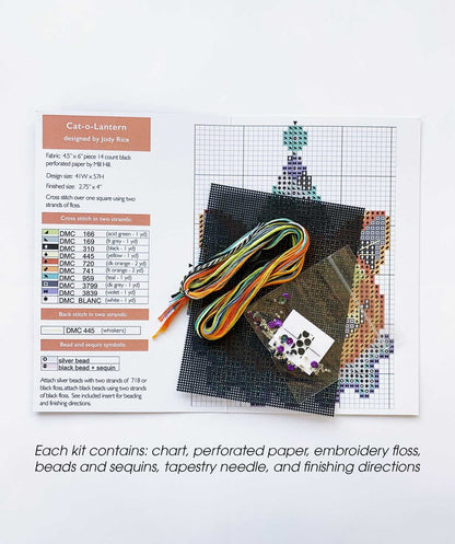 The Big Wahoo counted cross stitch kit