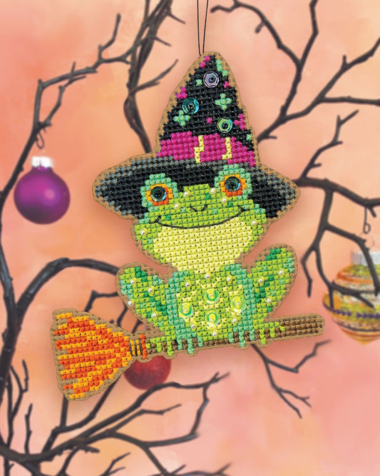 Hoppy Hallowe'en counted cross stitch kit