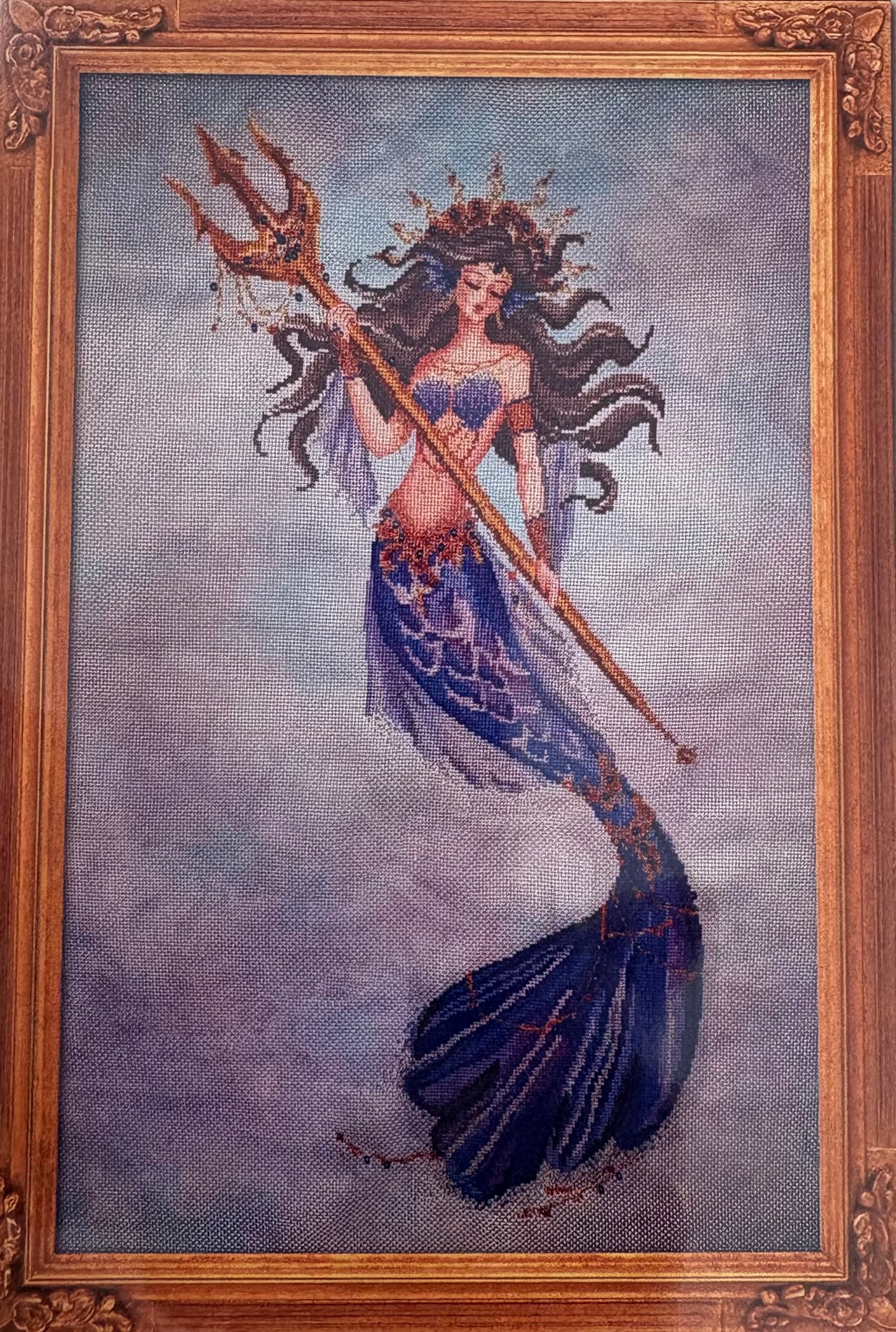 Heiress of Atlantis counted cross stitch chart