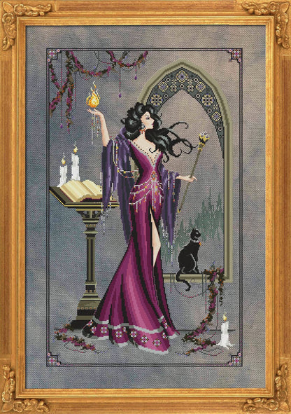 Bellatrix counted cross stitch chart