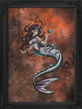 Temptress of the Cursed Sea counted cross stitch chart