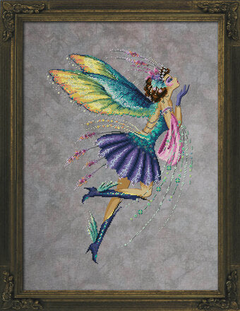 Hummingbird Pixie counted cross stitch chart