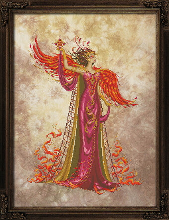 Phoenix Queen counted cross stitch chart