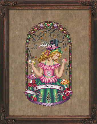 The Mad Tea Party counted cross stitch chart