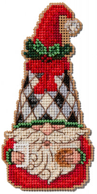 Milk and Cookie Gnome counted cross stitch kit