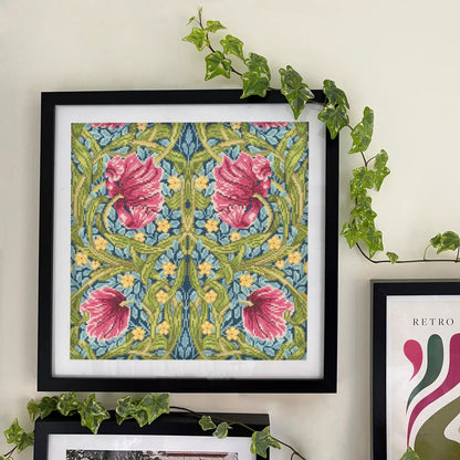 Pimpernel counted cross stitch kit