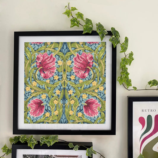 Pimpernel counted cross stitch kit