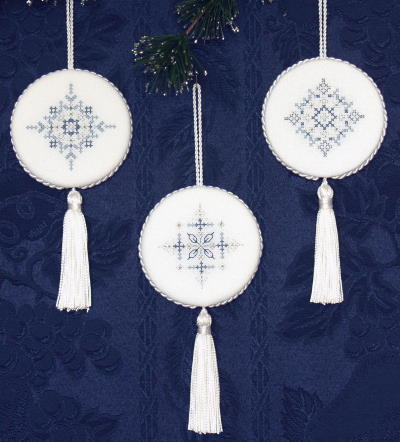 Silver Thaw cross stitch & Hardanger pattern