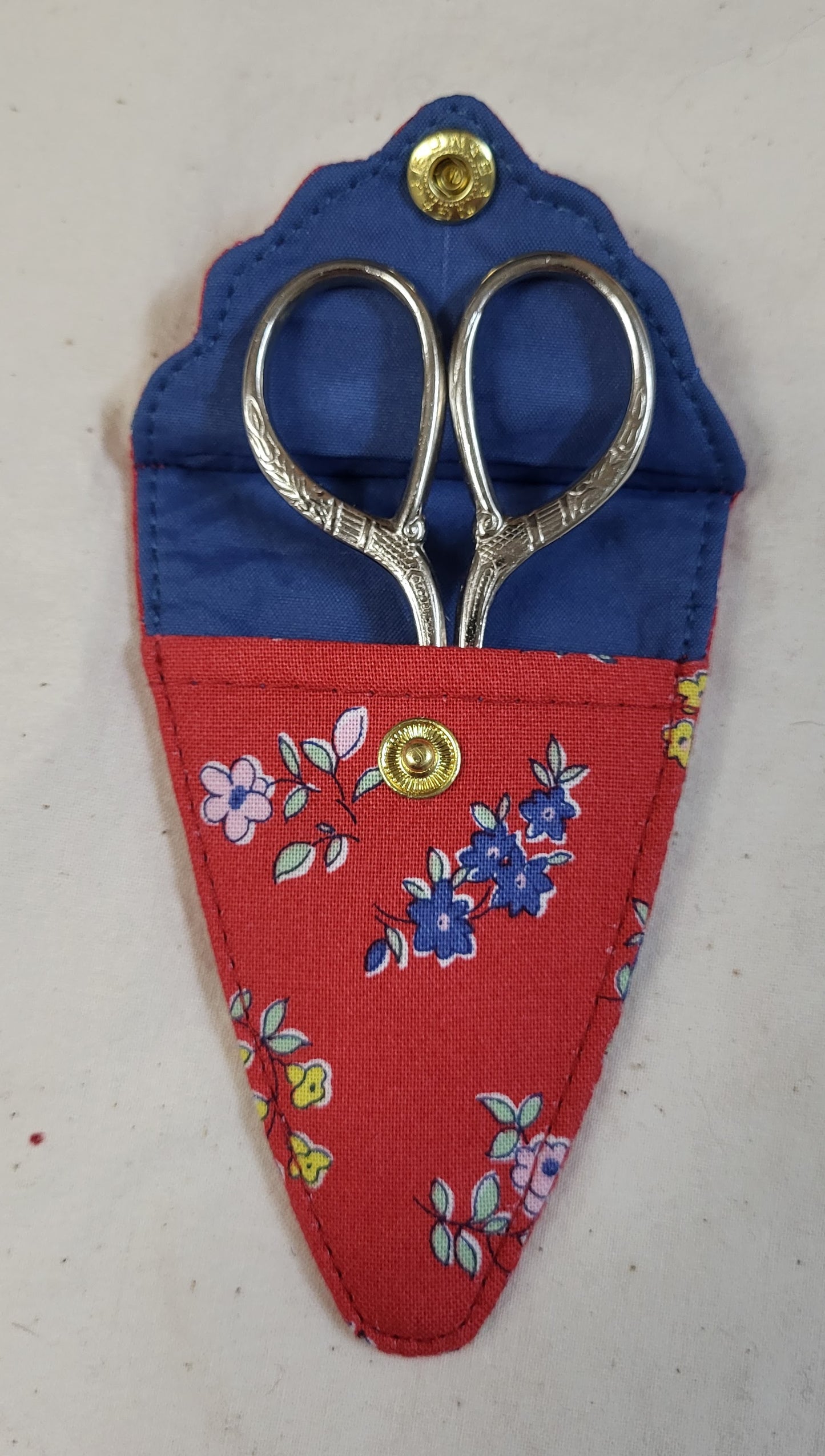 Posy Sprig Scissors Case & Scissors
