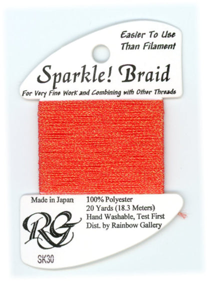 SK30 Shimmer Poppy - Sparkle Braid