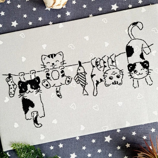 Artmishka Chart Cross Stitch Chart Bath Day