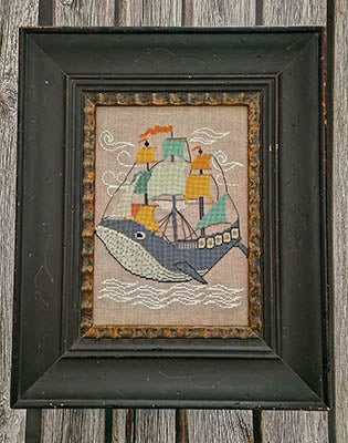 Afloat counted cross stitch chart